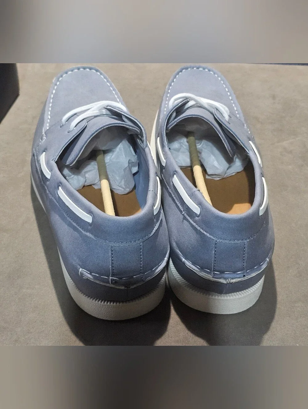 Club Room Elliot Men's Light Blue Shoes Size 11.5M New